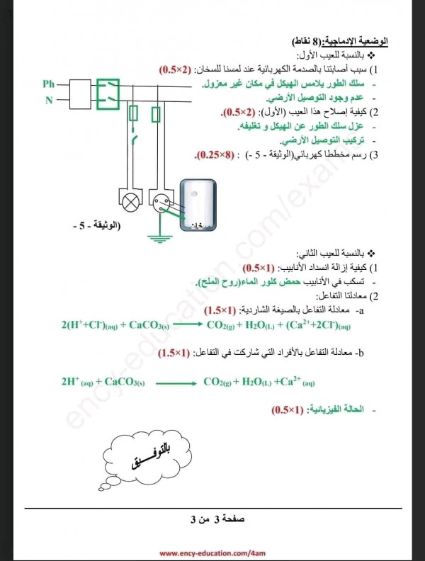 اختبارات السنة الرابعة متوسط في الفيزياء الفصل الثاني مع الحلول 2023 نماذج اختبارات وفروض العلوم الفيزيائية والتكنولوجيا 4 متوسط